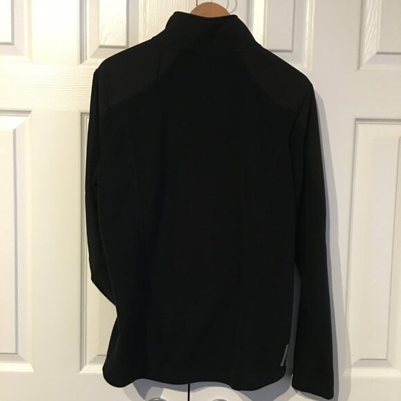 Men's Mondetta Fleece Jacket-Black - Picture 3 of 6